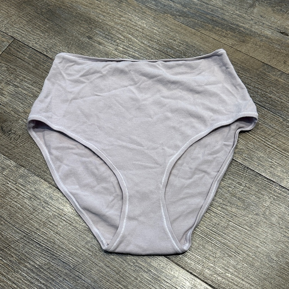 SKIMS Lavender Lilac Light Purple High-Waisted Panties Medium